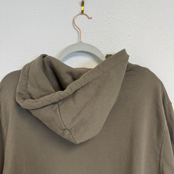 AXEL ARIGATO Khaki Bee Bird Tape Hoodie In Beige Oversize Fit Size Small - Picture 7 of 8